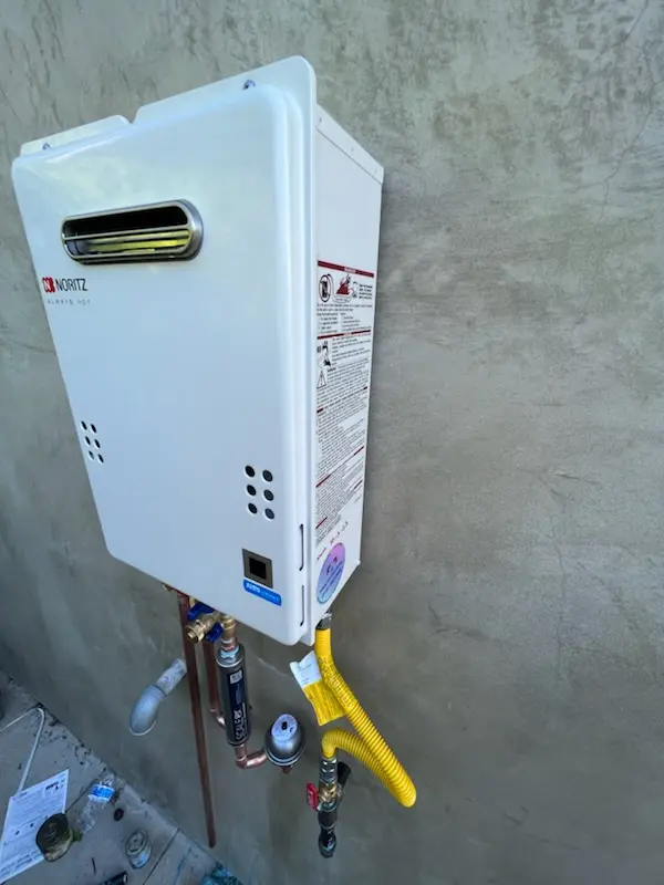 Tankless water heater installation for Watson homes